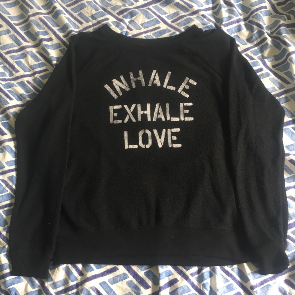 Inhale Exhale Super soft sweater